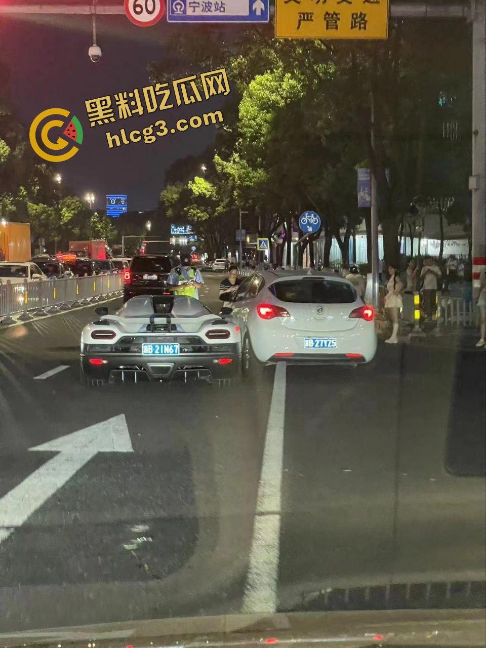 浙江宁波 别克女车主撞上抖音富豪沙特龙 顶级豪车柯尼塞格 定损406万!-9