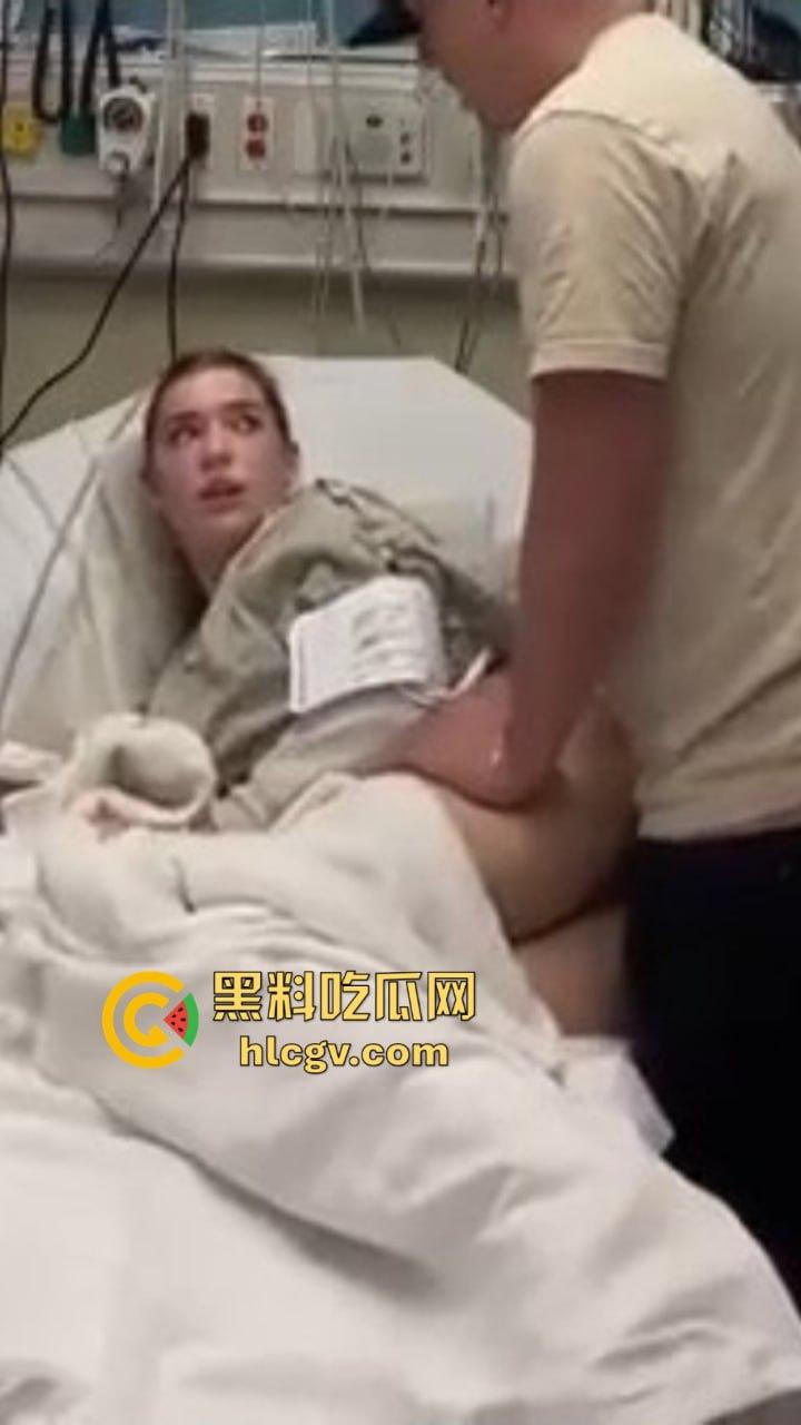 欧美快枪手老哥病房速战!探病见色起意,2分钟猛插无套白虎逼,女友无力吐槽!-5