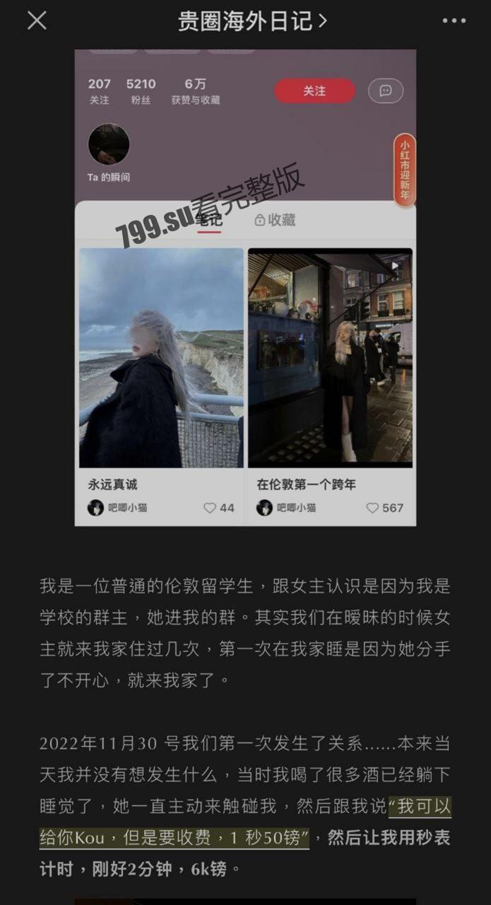 伦敦留学生巧遇粘人心机婊 捞女口活一秒 50 镑 最后竟进了局子!-9