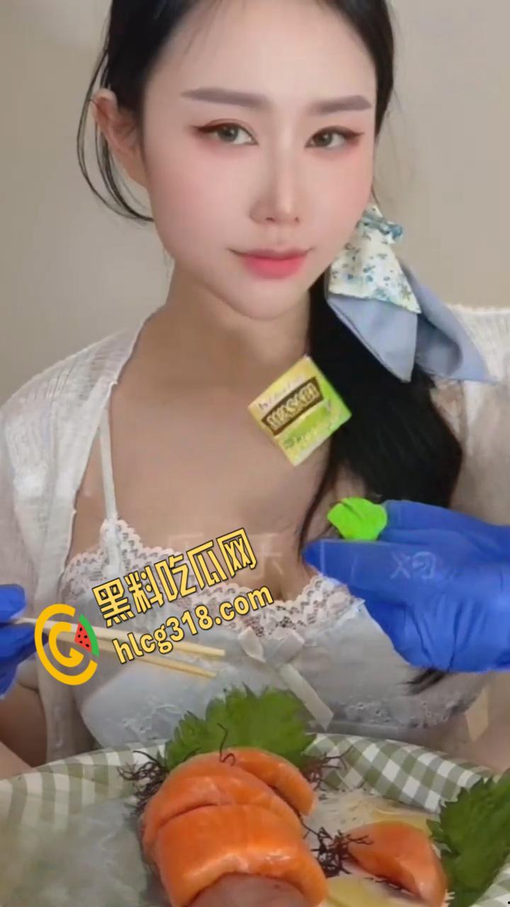 推特性爱大师美腿女王【汐梦瑶】,品尝芥末鸡巴刺身,精液寿司口爆再吃掉!-3