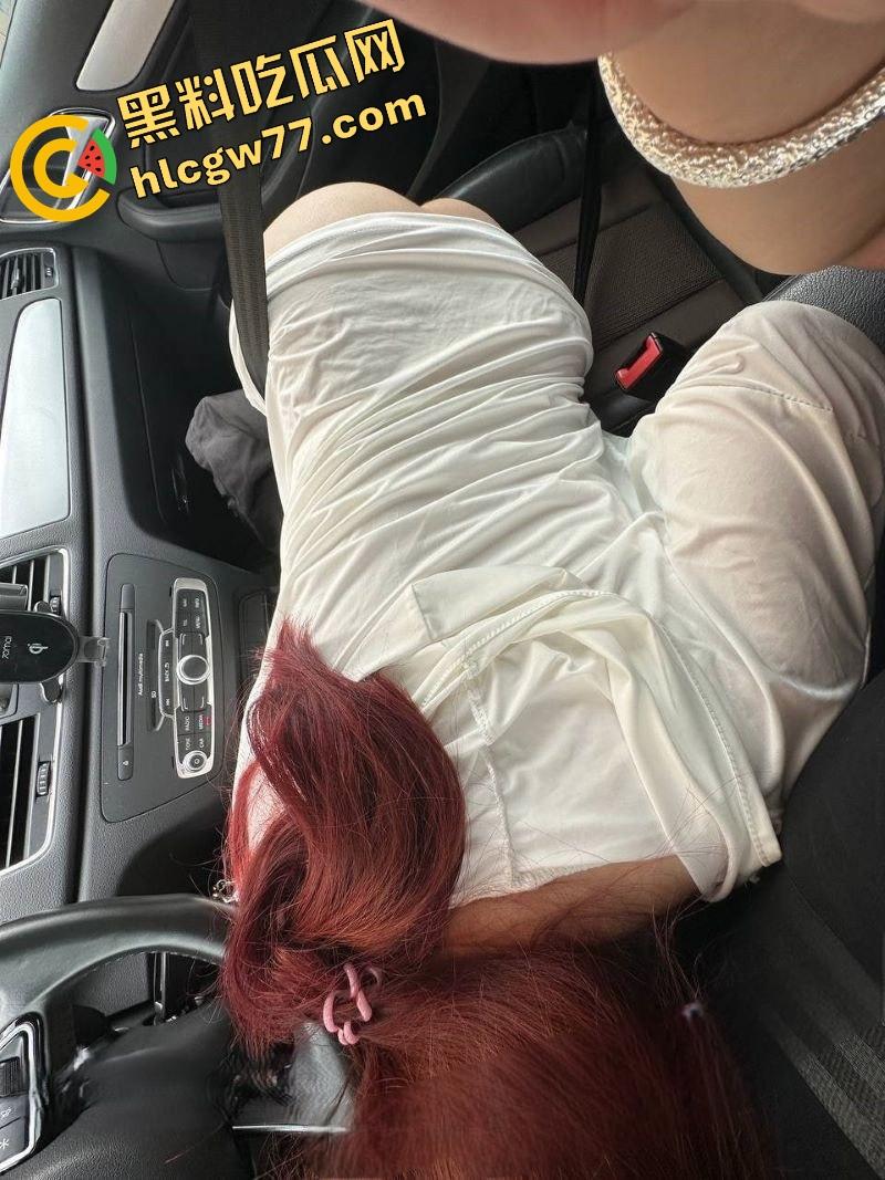 上海艺术校花【夏弥】堕落成母狗 被土豪车震吞精调教 对着路人无套后入 骚穴被干得淫水四溢!-4