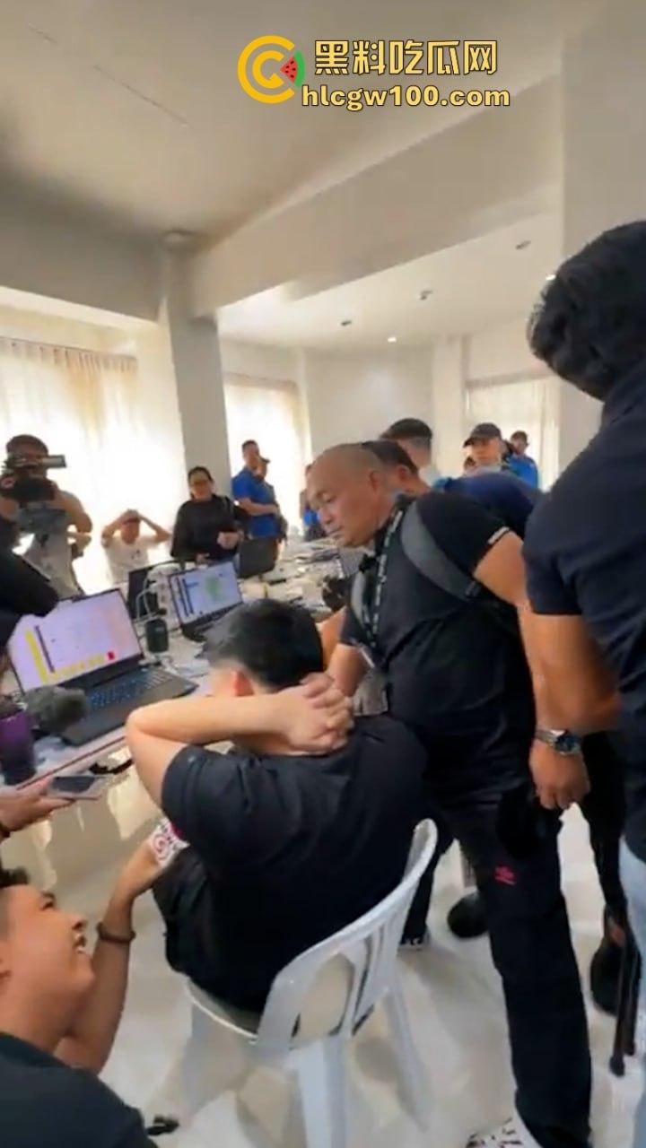 受明星被绑事件影响 菲律宾甲米地园区抓到电诈份子就地开新闻发布会 真会做事啊-1