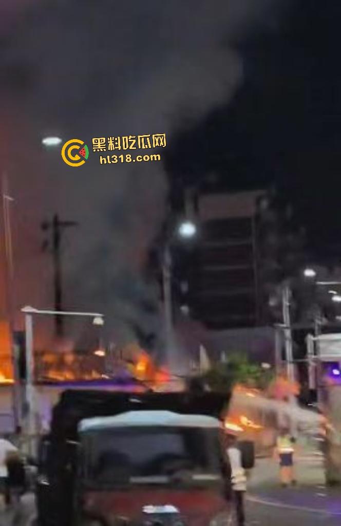 重庆石桥铺交易城凌晨大火惊魂!花卉盆栽五金狂燃一小时,消防鏖战扑灭幸无人伤亡,不然市长得下岗了!-7