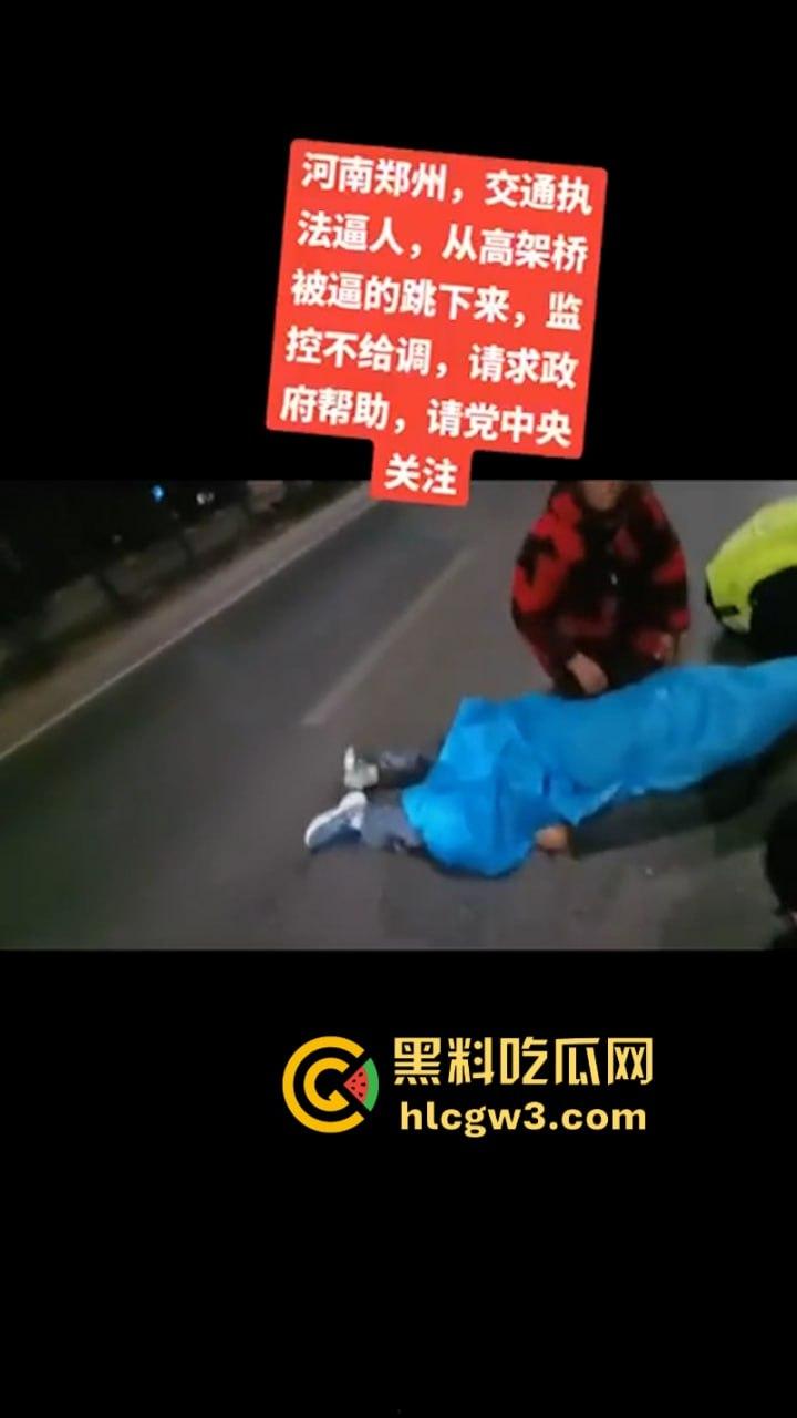 河南货车司机遭交警截停冲动跳桥 直接落地成饼 交警当场懵逼 却被曝出司机老婆才是罪魁祸首?-7