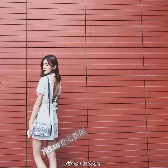 上海校花陈祎 上海师范大学 谢晋影视艺术学院 2015 级播音主持专业 性爱视频泄漏 表情极其销魂-15