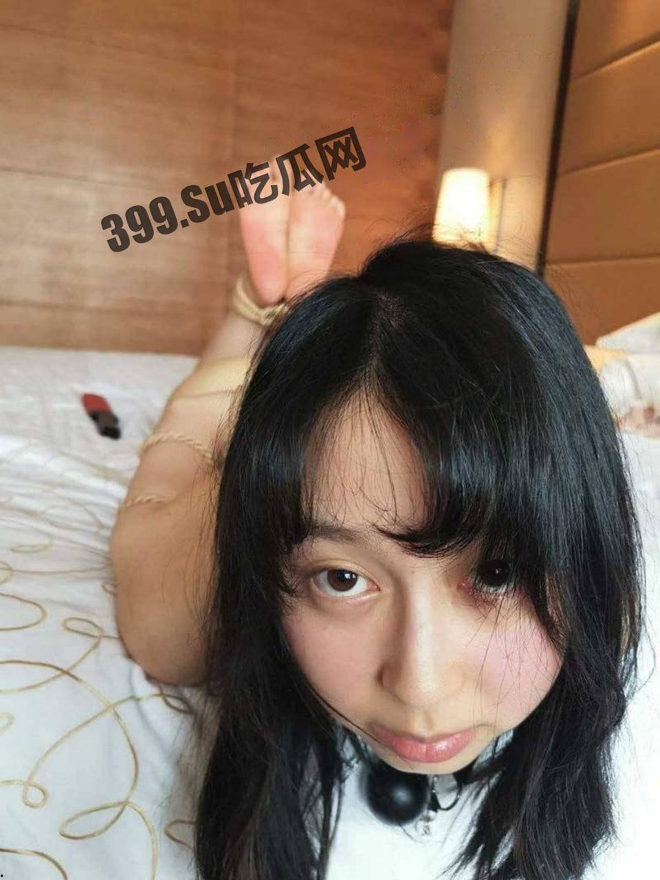 淬炼商学院 别都学院 19 级李启丹 SM 深度爱好者 捆绑、抽打、图钉插入！极度清纯反差婊-5