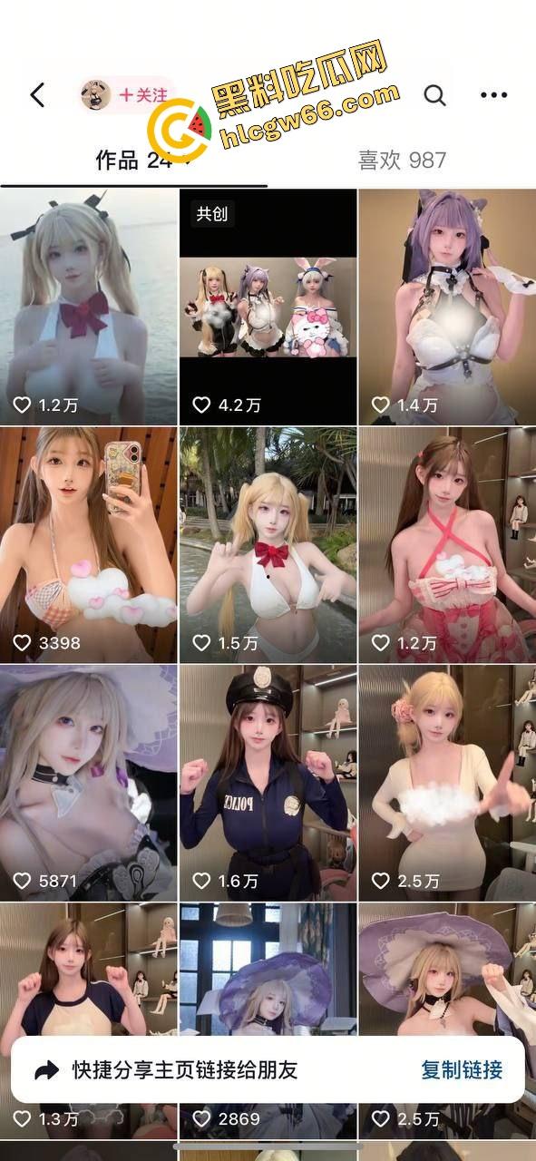 抖音B站女网红【小圆rabi】洗澡开天价门槛只露点锁骨，吊观众胃口骗疯全网，洗个寂寞还收我99？-5