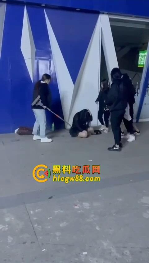 哈尔滨精神小伙大战精神小妹,化最丑的妆打最狠的架,地上全是血,社会摇直接进化成血战街头!-10