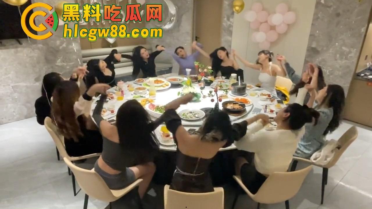名媛聚会到底怎么玩？黑料记者揭秘，白天喝红酒吃大餐，晚上KTV趴墙抖臀大赛，精致皮囊下全是骚浪！-2