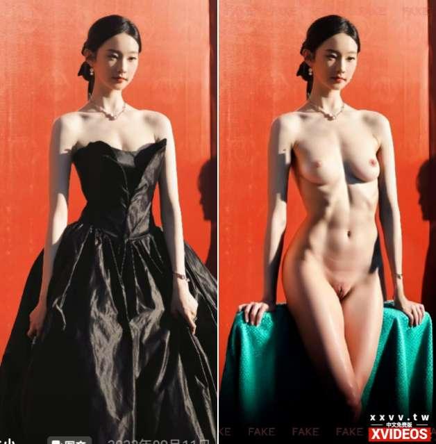 AI脱衣大量效果展示，离谱宣传原来真的有黑科技！-34