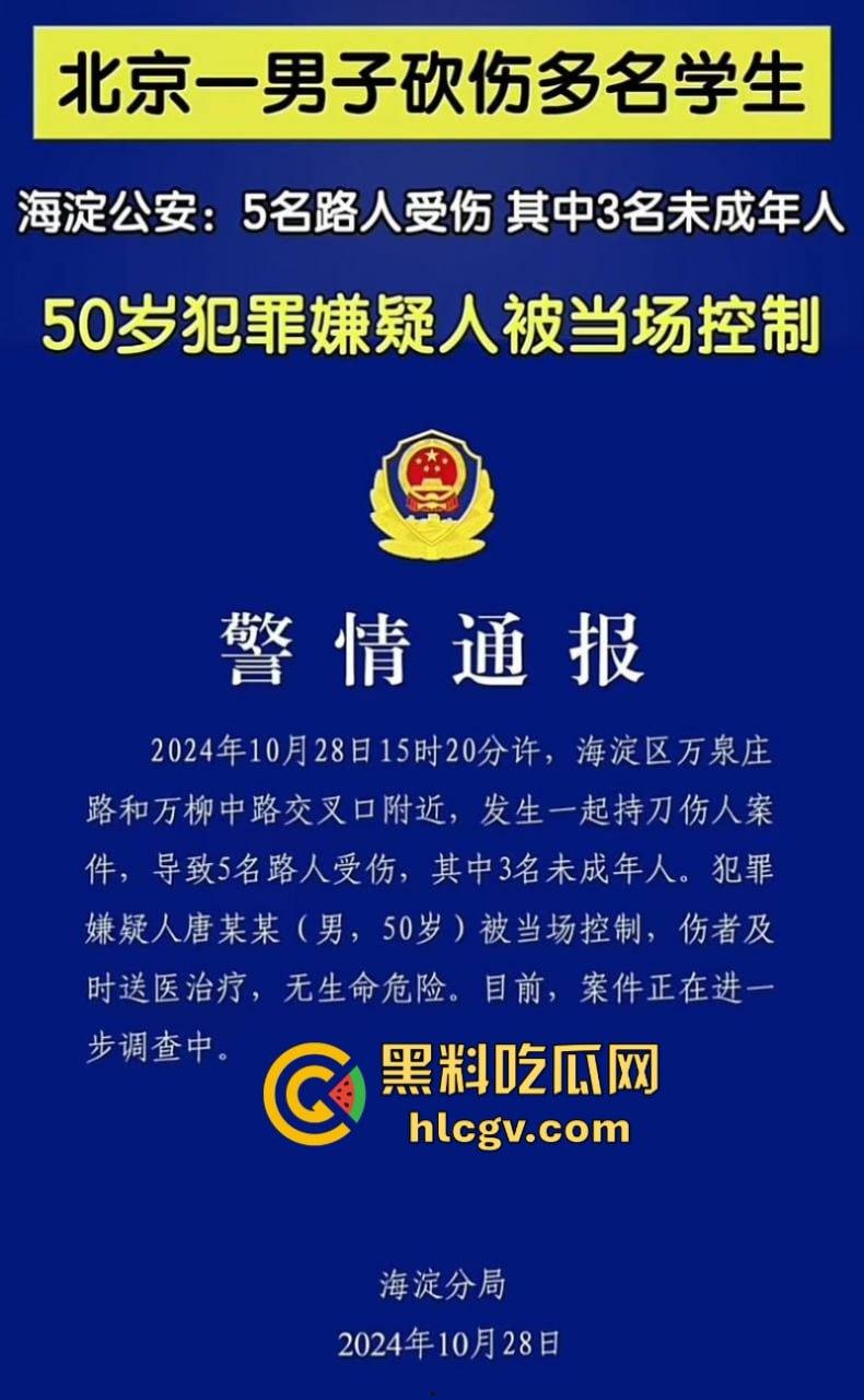 没人性！北京海淀区男子当街砍人报复社会 专挑孩子下手 现场血腥惨烈视频曝光-1