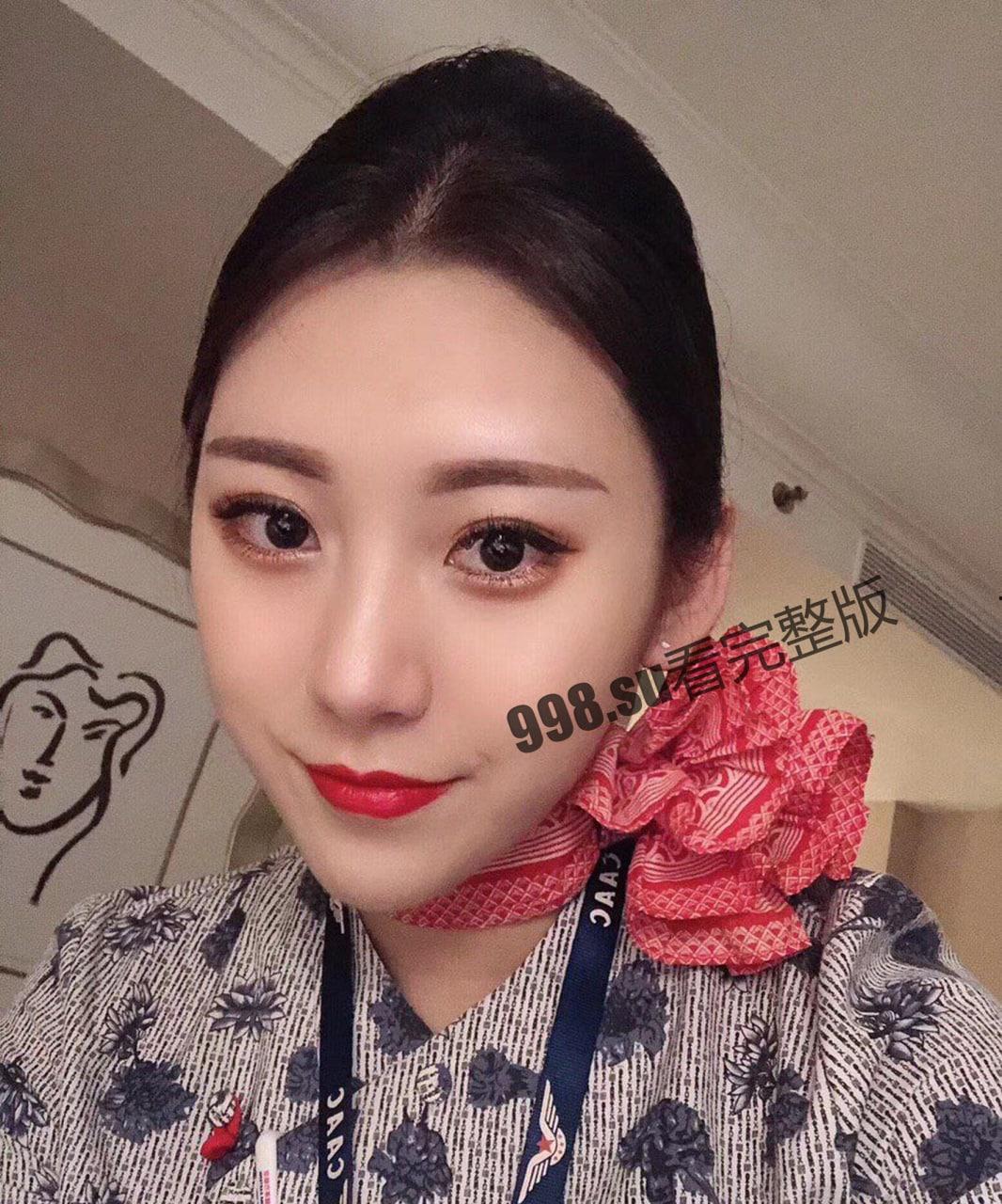 【网曝门 事件】超靓 东航空姐 韩X和男友性爱私拍流出-3