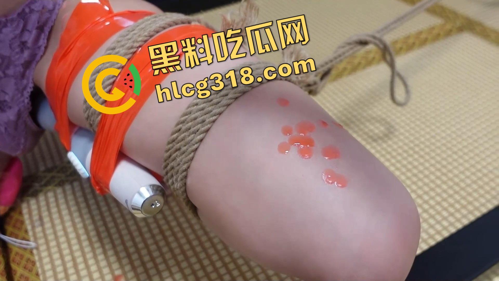 国产捆绑狠玩新花样，按摩棒死死绑上跳蛋塞到深处反复震，女奴被折磨到哭爹喊娘！-7