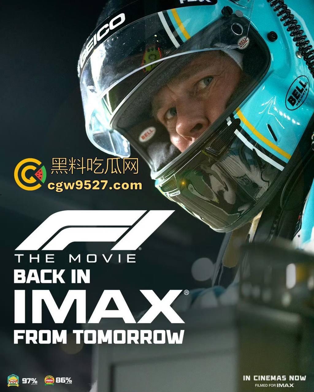 好莱坞最新大片！【F1:狂飙飞车】最新来袭，一部最近热度很高的赛车电影，布拉德皮特主演，很值得一看！-5
