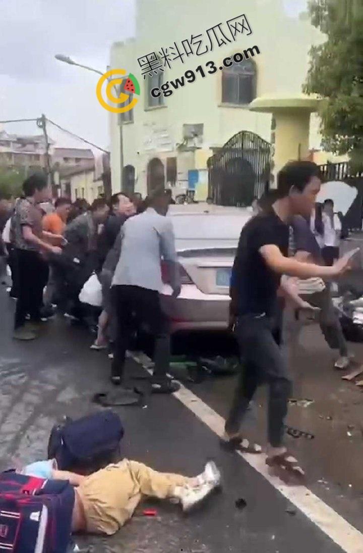 浙江金华苏孟小学门口恐怖一幕：车辆横冲直撞，血肉模糊，众亲痛哭！心狠手辣的司机是报复社会还是另有隐情？-3