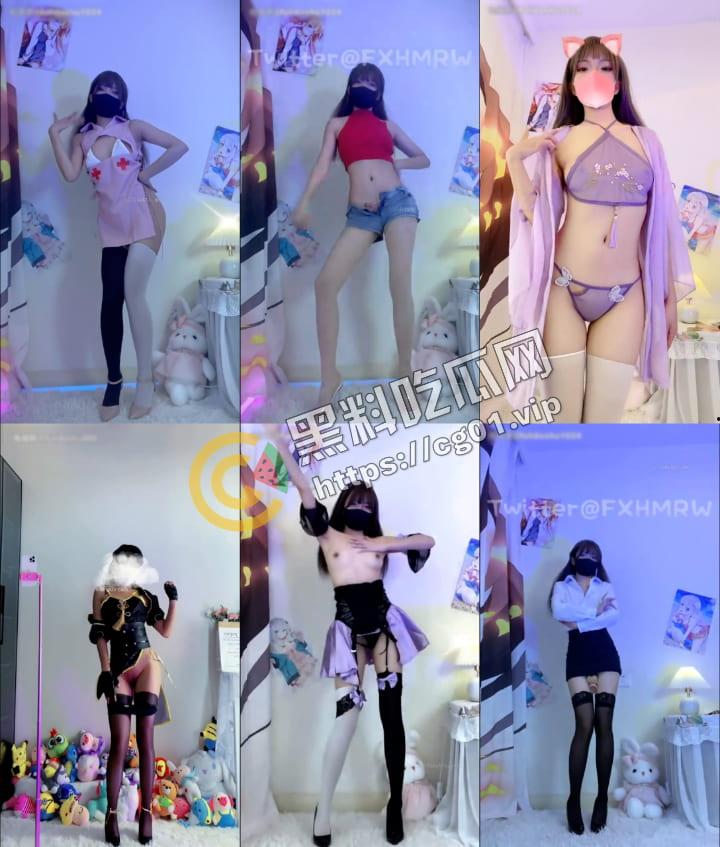 推特 最勤劳的福利姬 #小仙云儿 超燃抖音风变装卡点裸舞 纯欲细腰长腿（全网最全合集 第三弹 70V）-4