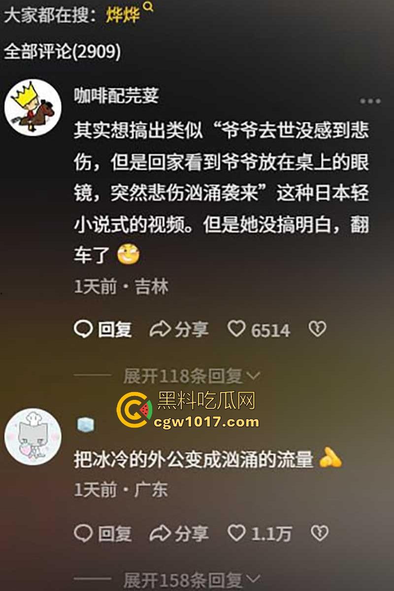 抖音【烨烨烨烨】外公去世还要去柏林游玩，亲人尸骨未寒就蓝天自拍，还蹭哀悼流量，如果外公还在世该多心寒啊！-7