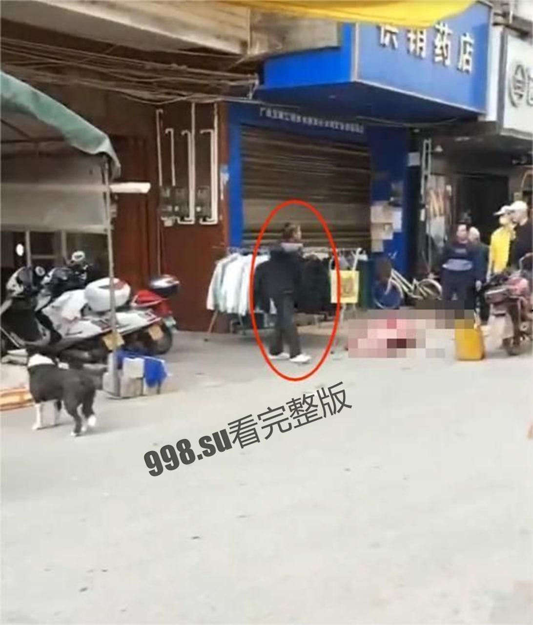 广西南宁宾阳县甘棠镇庆哥理发店持刀杀人，两位年五六十岁左右的老人被砍-3