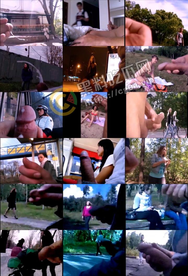 欧美大变态  街射篇  鬼佬们有属于自己的【达叔】和【齐叔】 一次看遍超200位洋妞看见野生鸡巴的反应-3