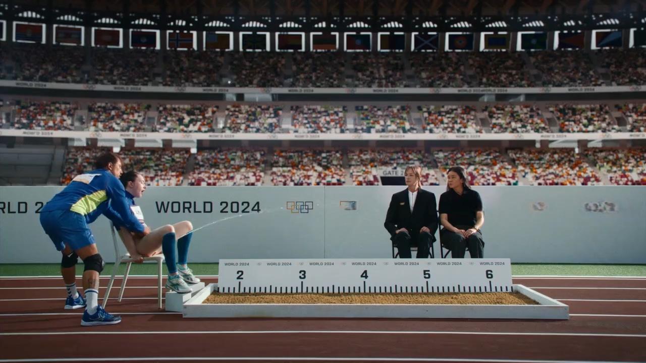 不一样的性爱奥运会，69式举重 潮喷距离冲刺，不是国与国的对抗，而是以奥林匹克为精神的性爱大比拼 ！-5