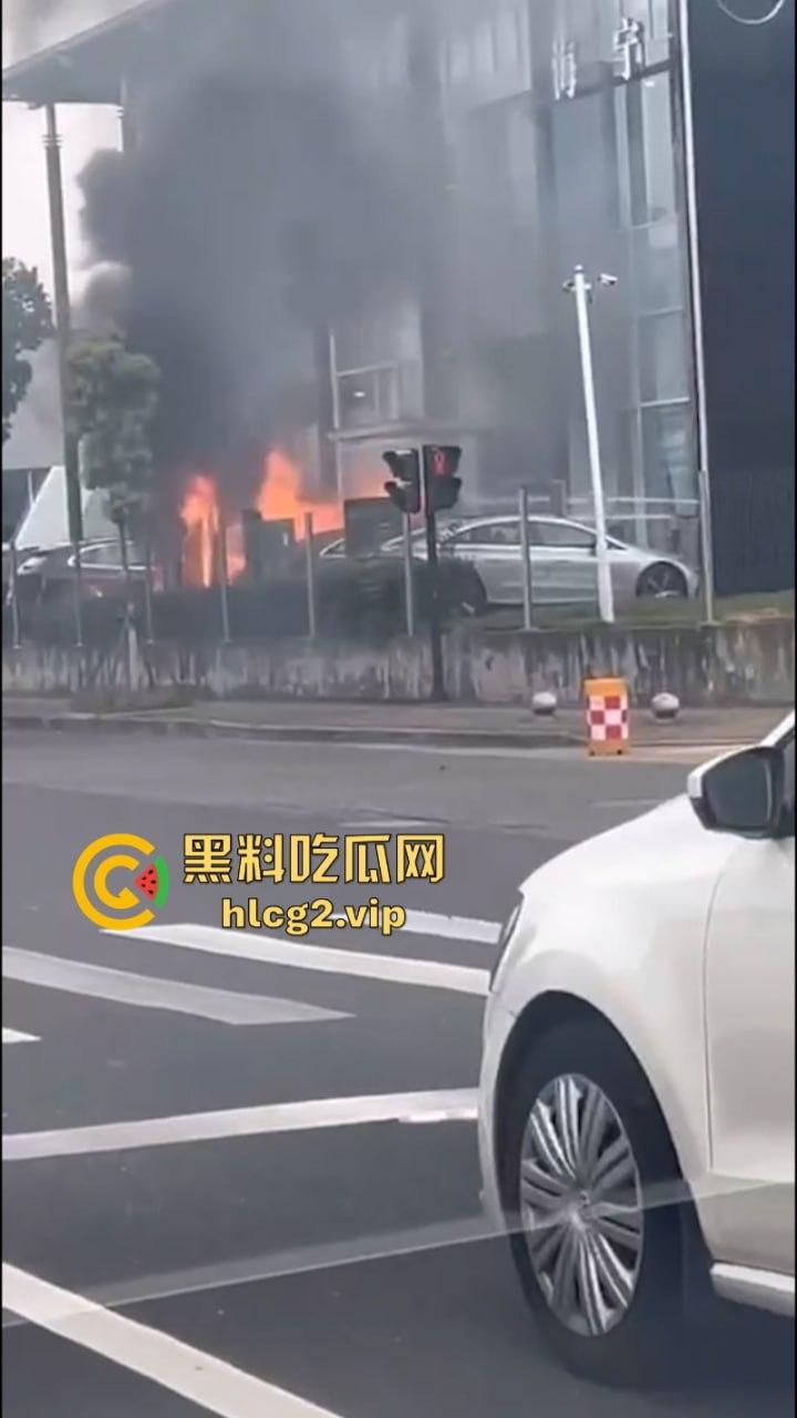 愿三叉照耀你的事业与前程又又又着了？奔驰4S店再曝新能源车自燃事件！-5