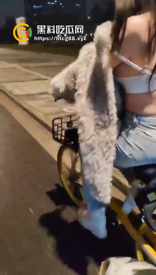 16迈雅迪追不上醉酒的燕子，运动内衣骑单车奶子乱甩，电车狼精神硬得值个赞！-9