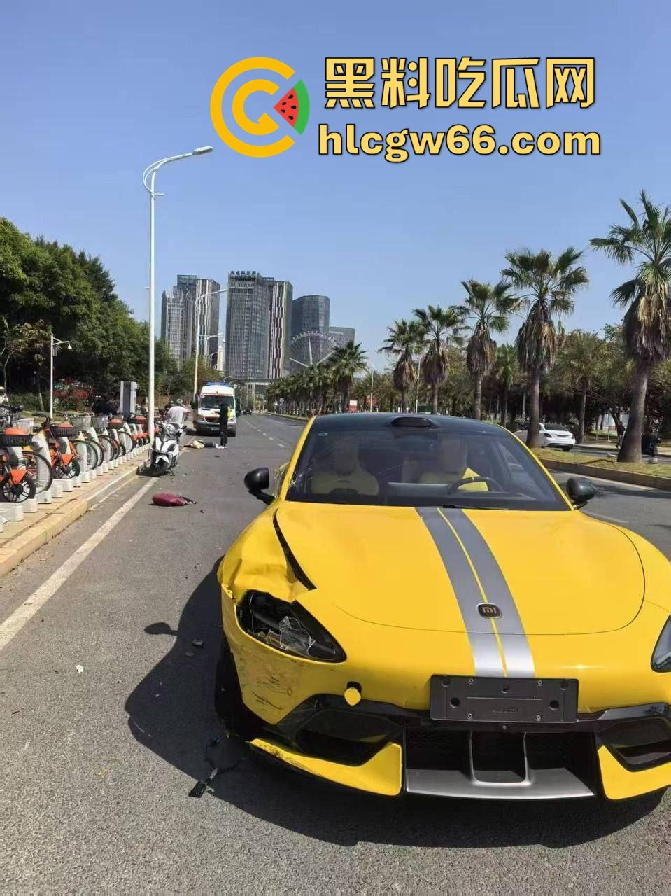 我只知道年少轻狂！小米Su7车主市区飙到180迈 躲闪不及将骑车的撞飞！-13