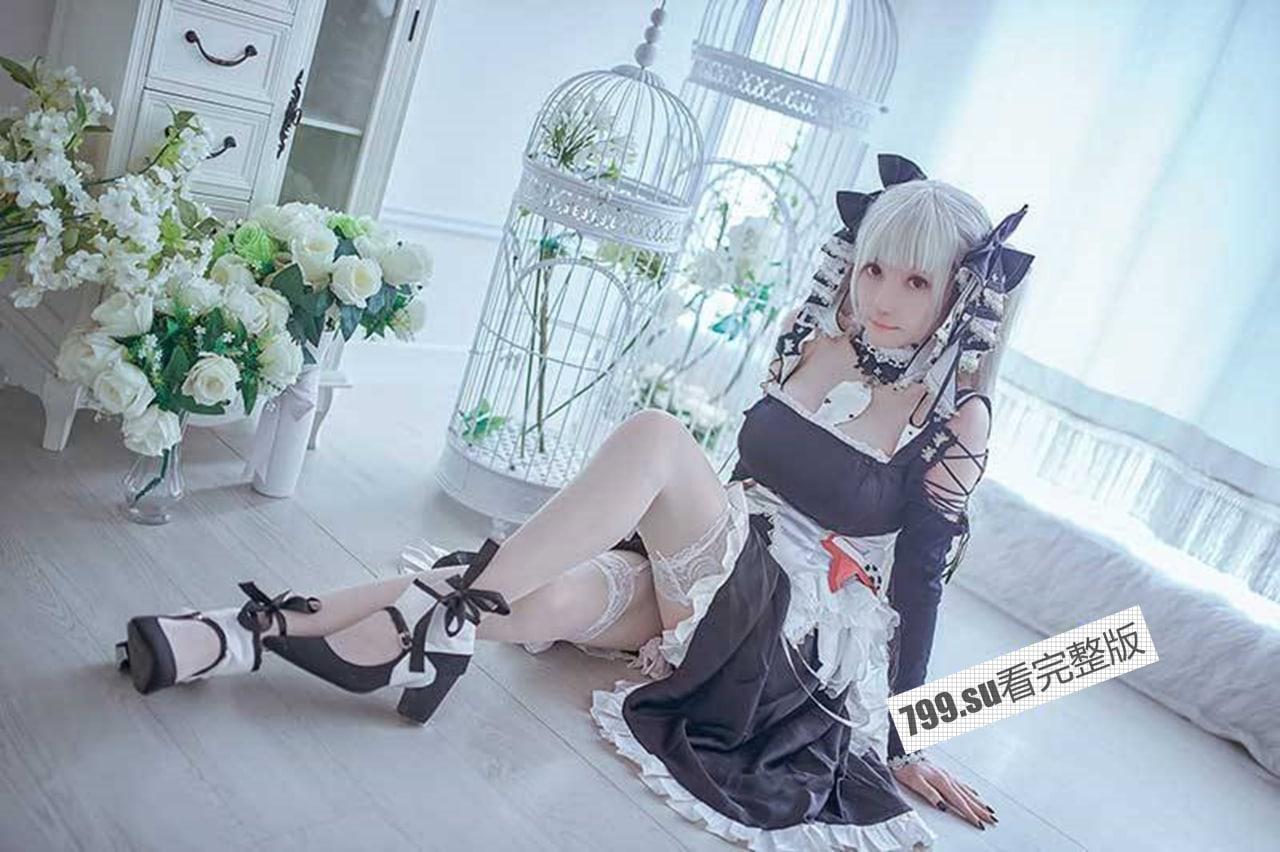 知名 B 站已婚 Coser 纤华烬琉璃 runa 酱 黑人专用农具 援交 5000 一晚-12