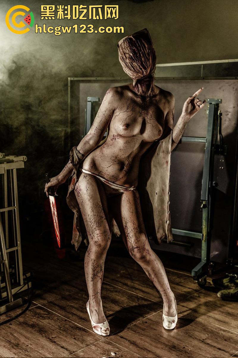 寂静岭性感女护士,罕见恐怖元素刺激性爱,被女丧尸包围抽插,还有性感女鬼吃鸡舔屌!太疯狂!-3